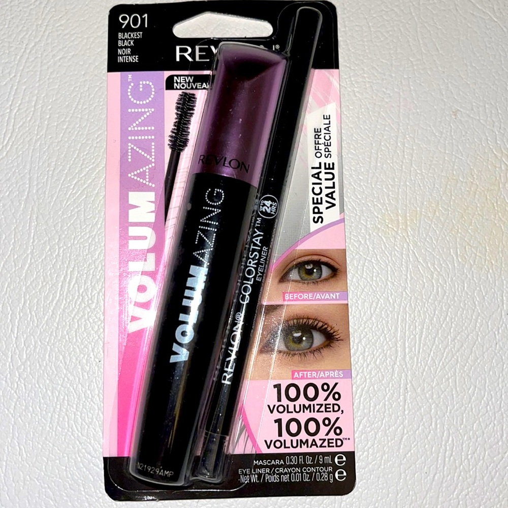 Revlon eye liner and mascara
